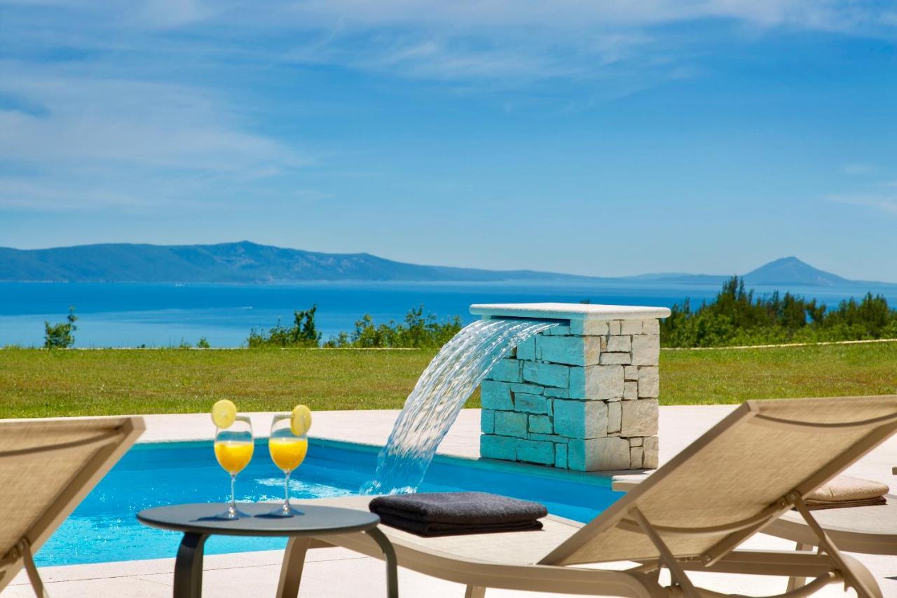 Luxury Panorama Vila With Amazing Seaview In Gondolici 7 Km From Rabac Labin  Exteriör bild