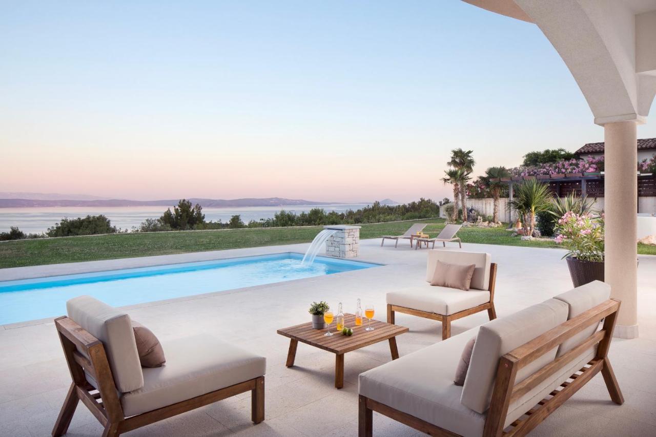 Luxury Panorama Vila With Amazing Seaview In Gondolici 7 Km From Rabac Labin  Exteriör bild