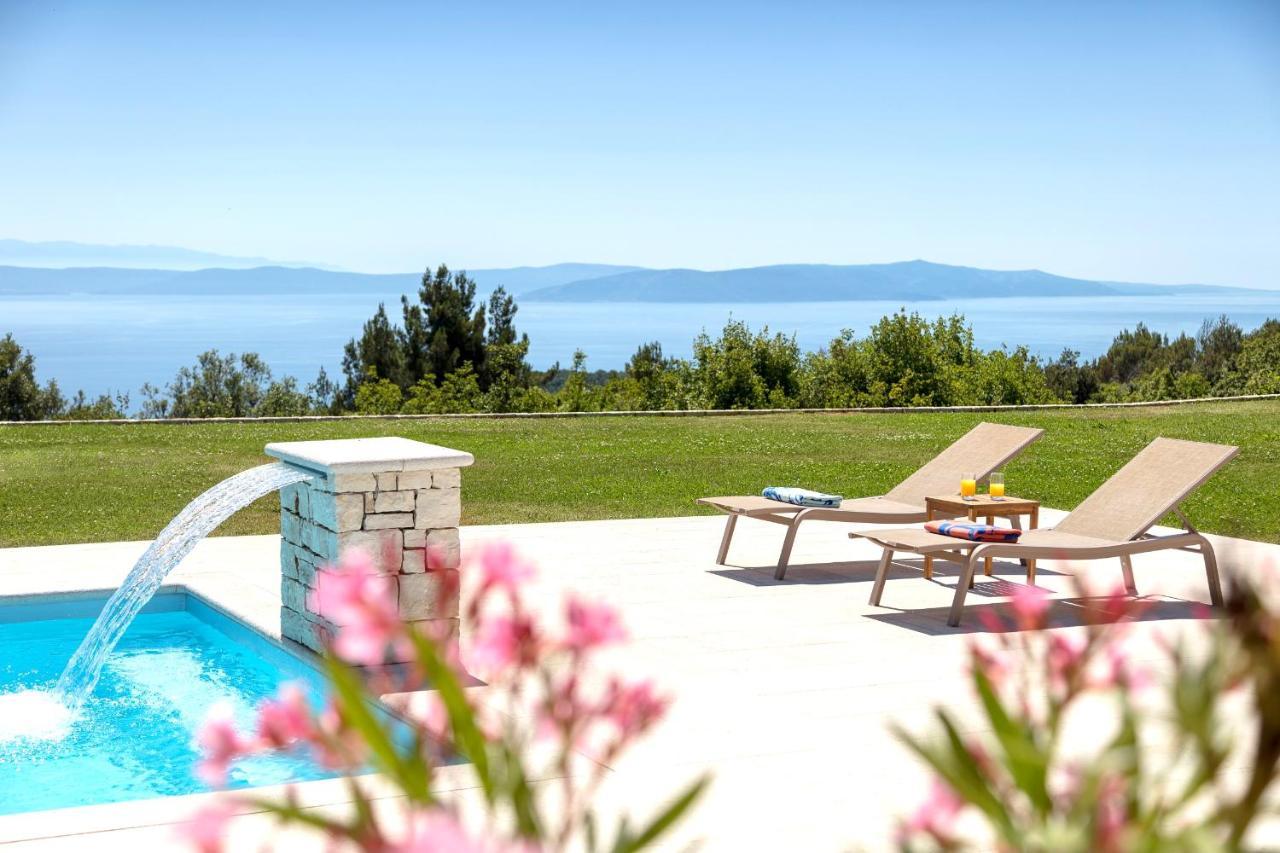 Luxury Panorama Vila With Amazing Seaview In Gondolici 7 Km From Rabac Labin  Exteriör bild