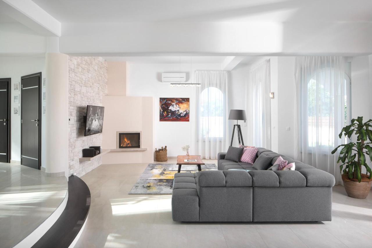 Luxury Panorama Vila With Amazing Seaview In Gondolici 7 Km From Rabac Labin  Exteriör bild