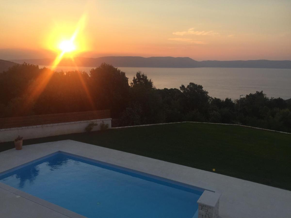 Luxury Panorama Vila With Amazing Seaview In Gondolici 7 Km From Rabac Labin  Exteriör bild