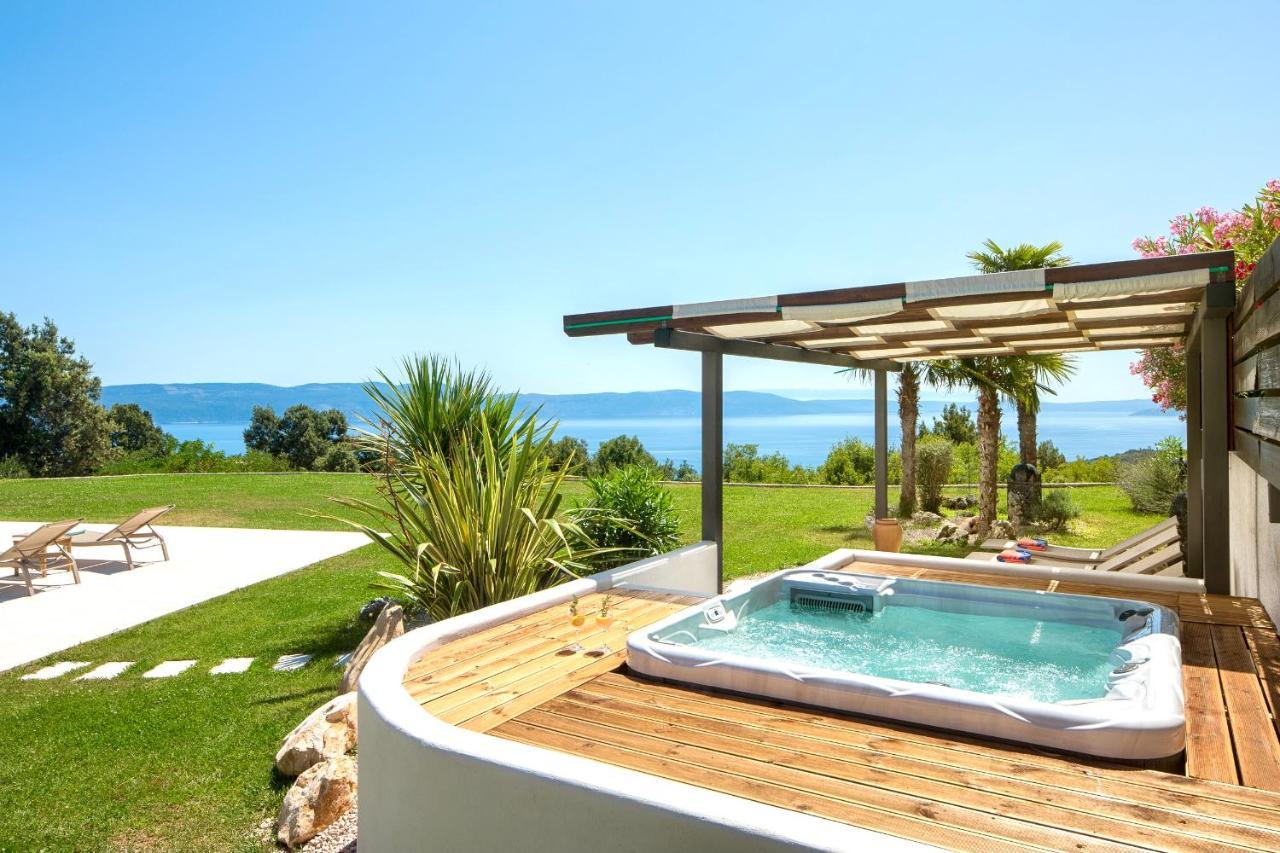 Luxury Panorama Vila With Amazing Seaview In Gondolici 7 Km From Rabac Labin  Exteriör bild
