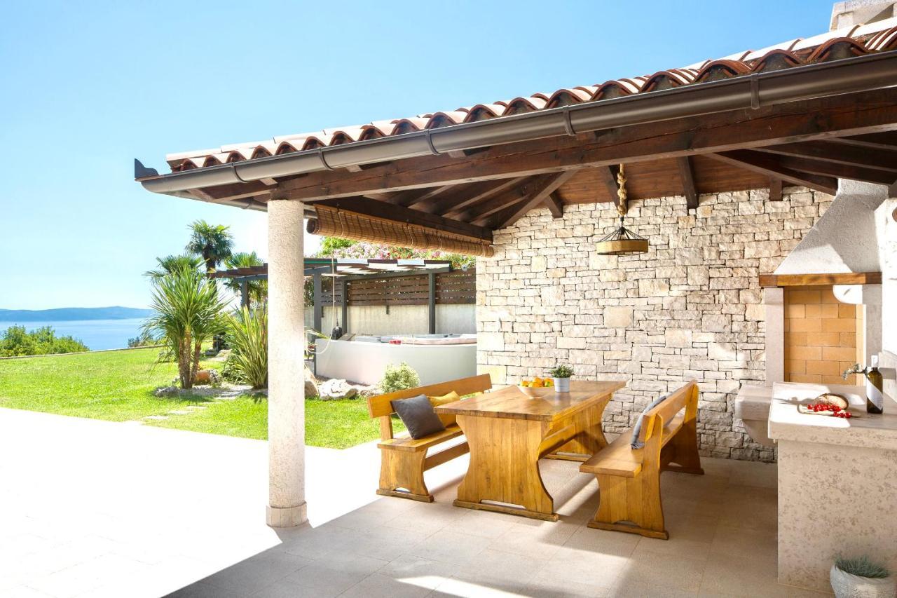 Luxury Panorama Vila With Amazing Seaview In Gondolici 7 Km From Rabac Labin  Exteriör bild