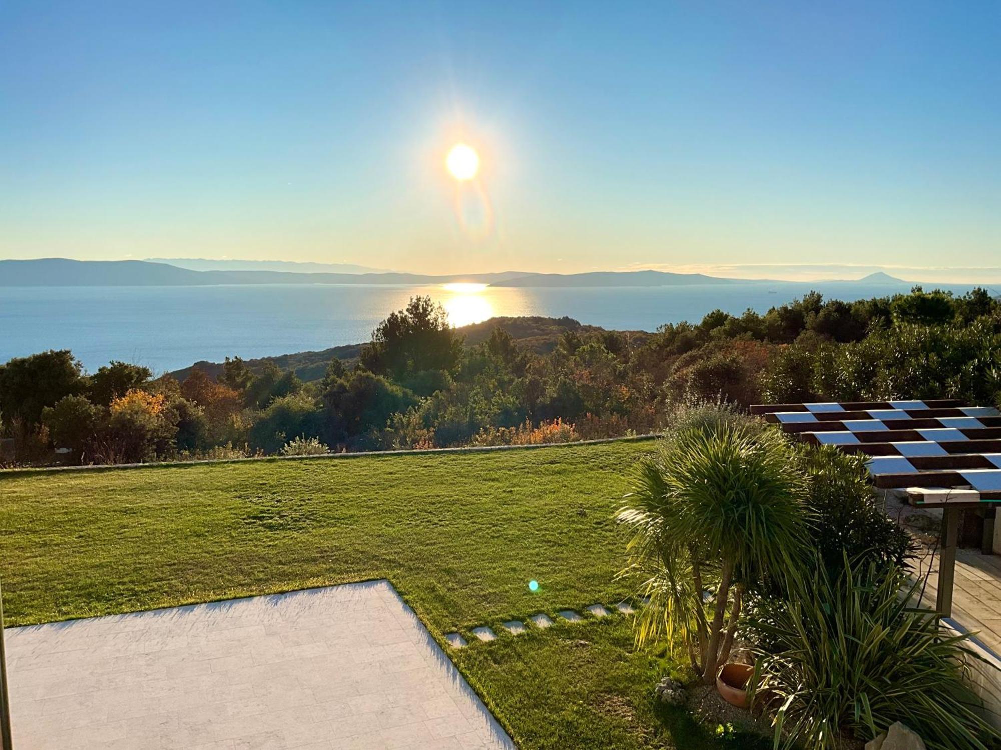 Luxury Panorama Vila With Amazing Seaview In Gondolici 7 Km From Rabac Labin  Exteriör bild