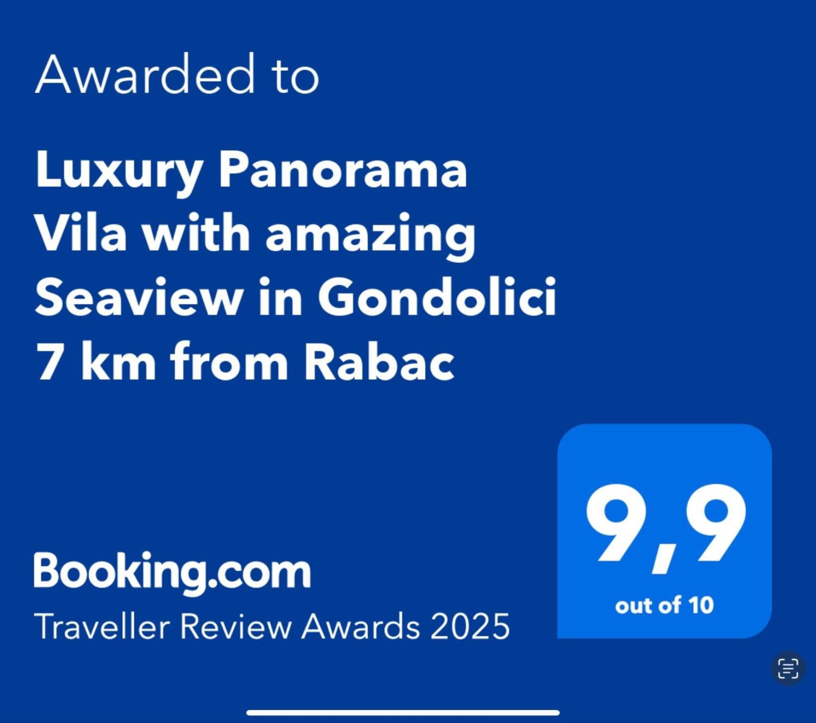Luxury Panorama Vila With Amazing Seaview In Gondolici 7 Km From Rabac Labin  Exteriör bild
